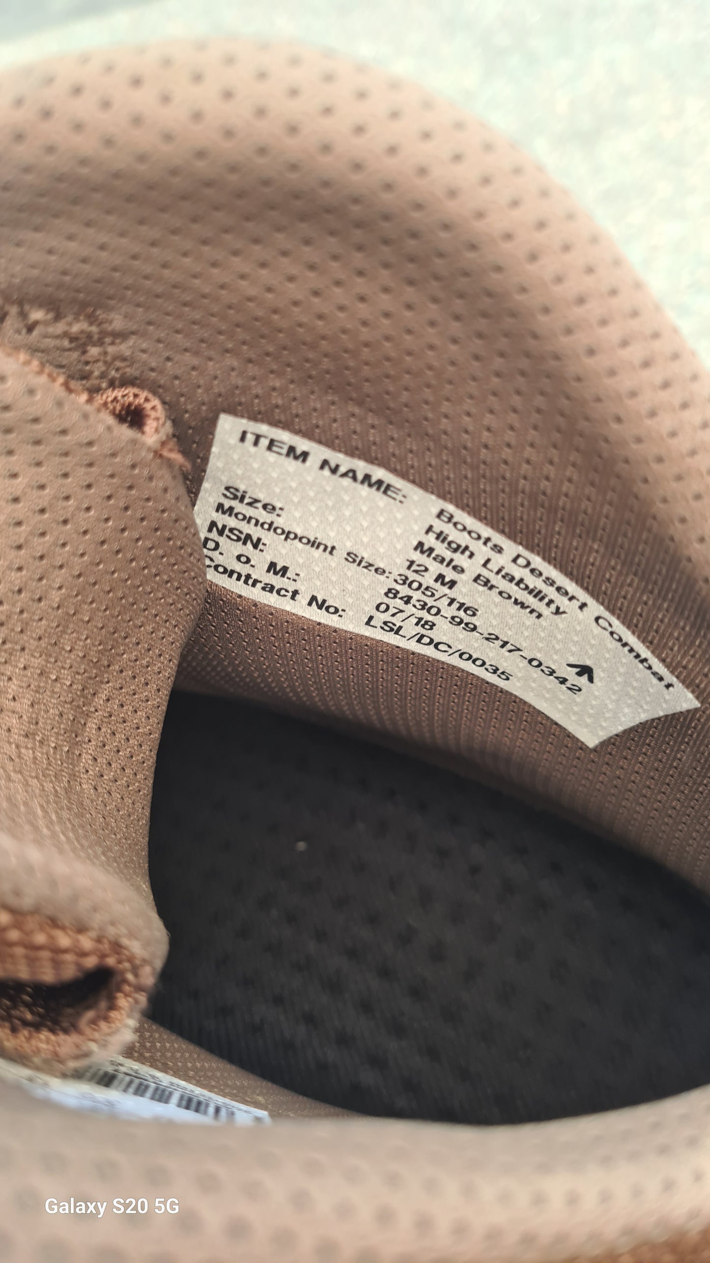 Haix Desert Combat boots