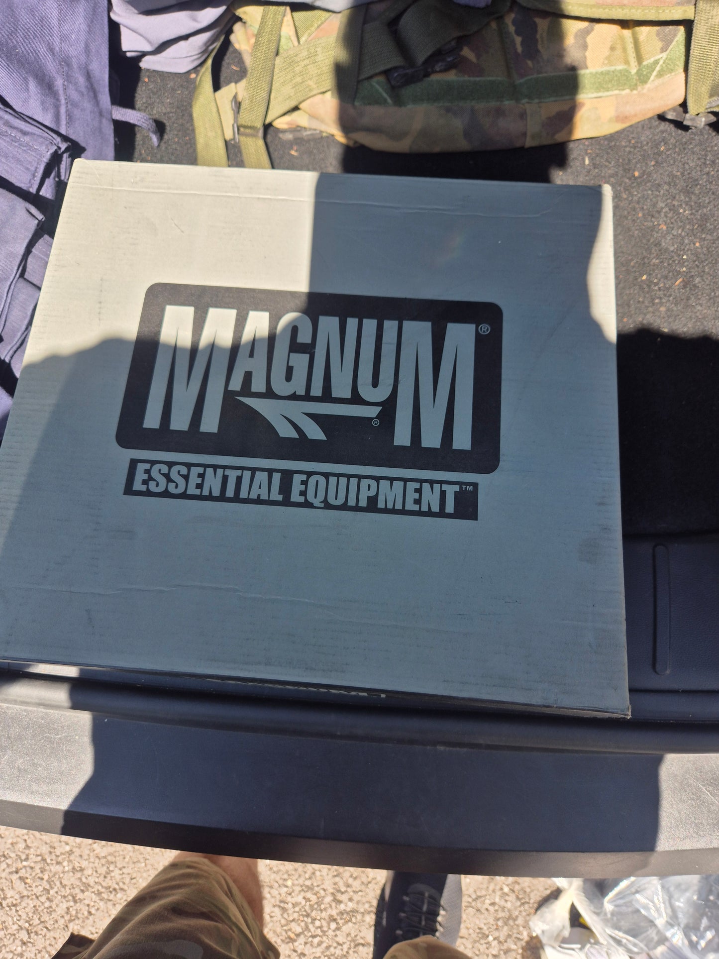 Size 5L Desert Magnum Boots