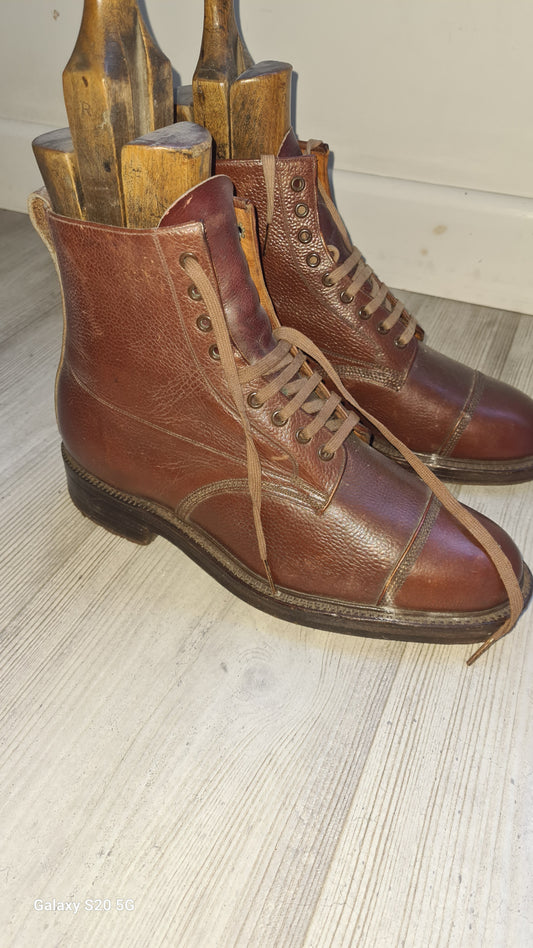 WW2 era officers boots size 7