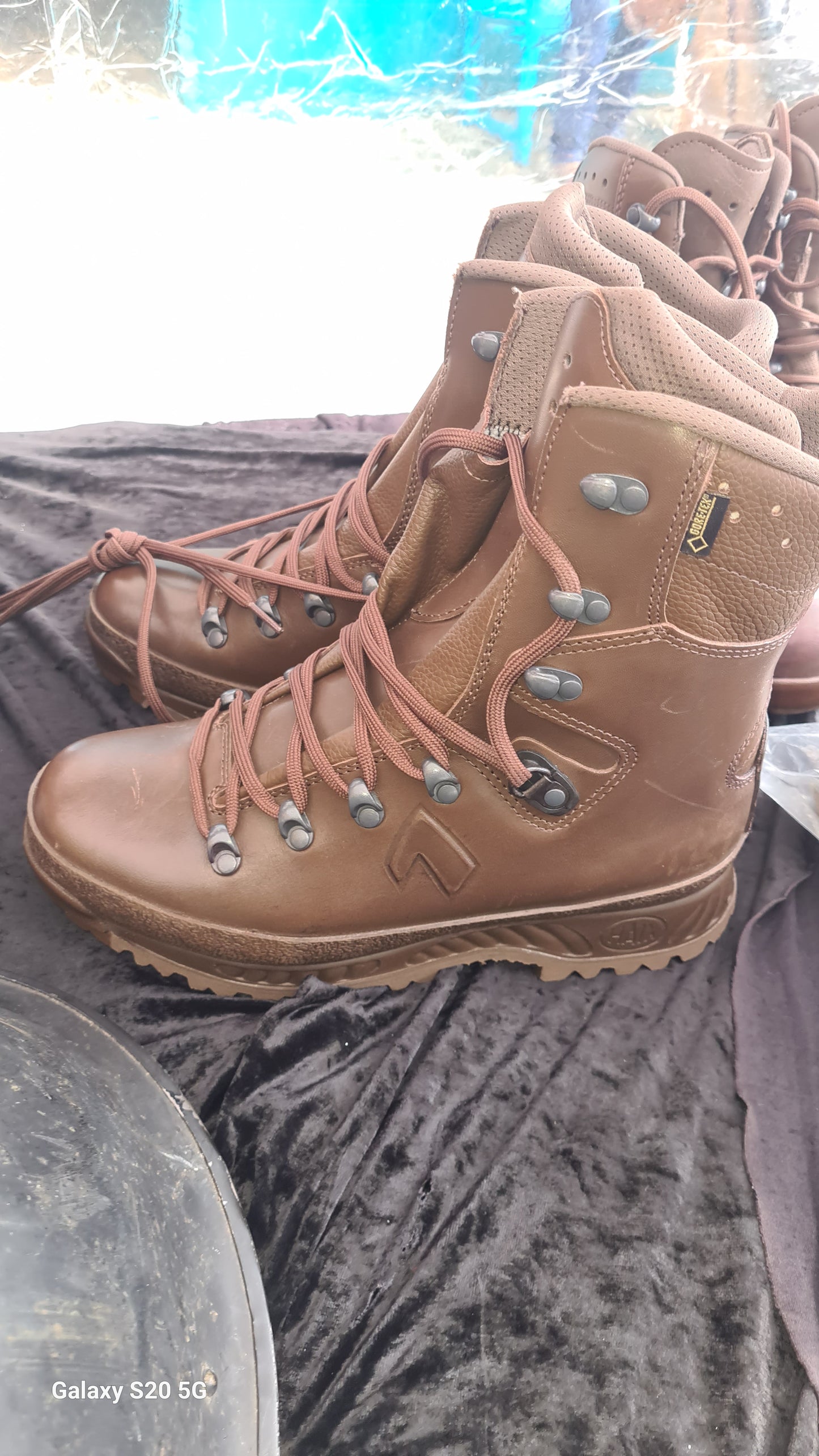 Haix all weather leather GORE-TEX boots.Size 7