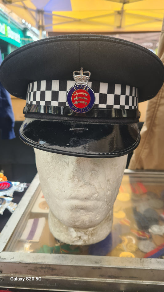 Police peaked hat