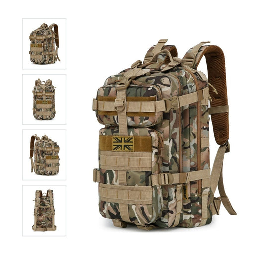 25 Litre Camo Backpack