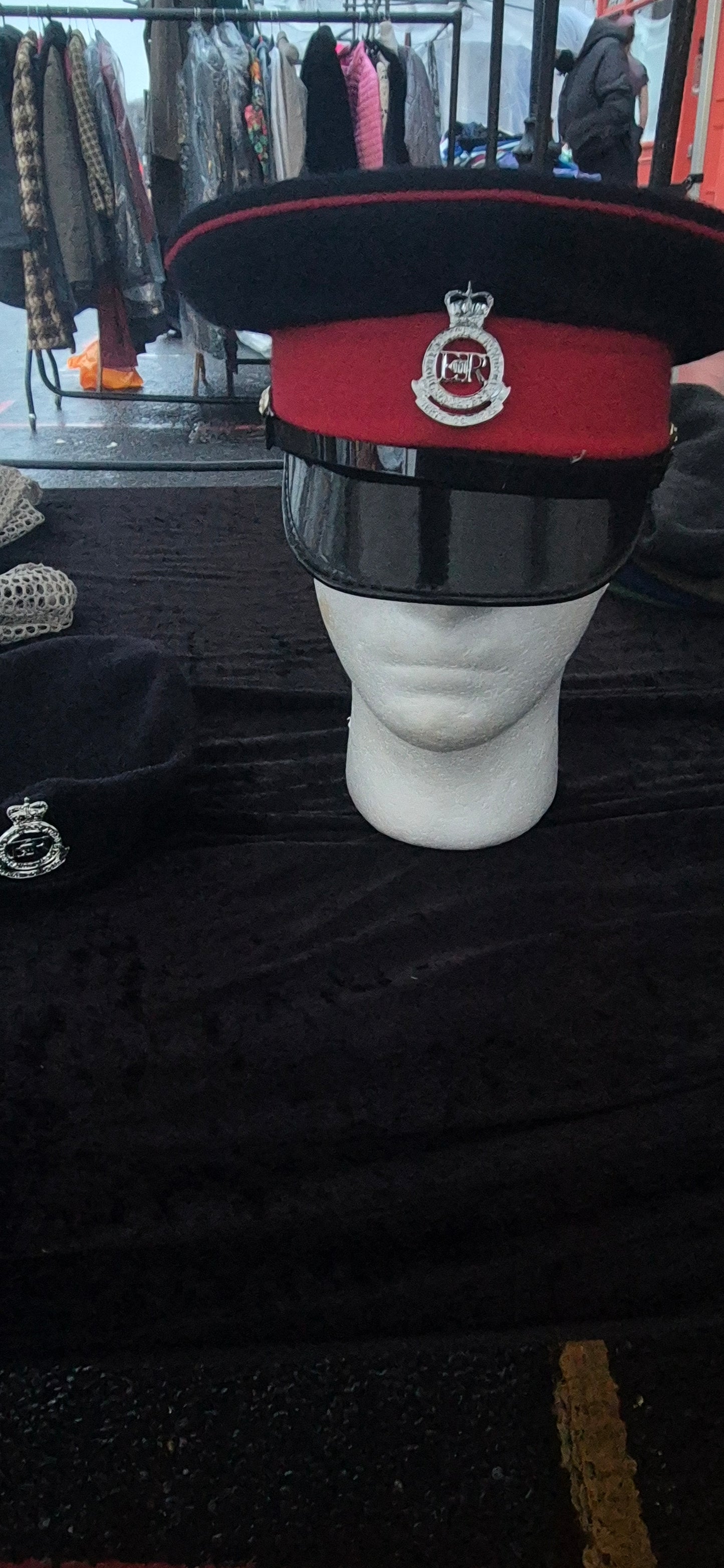 Sandhurst Peaked hat and Beret