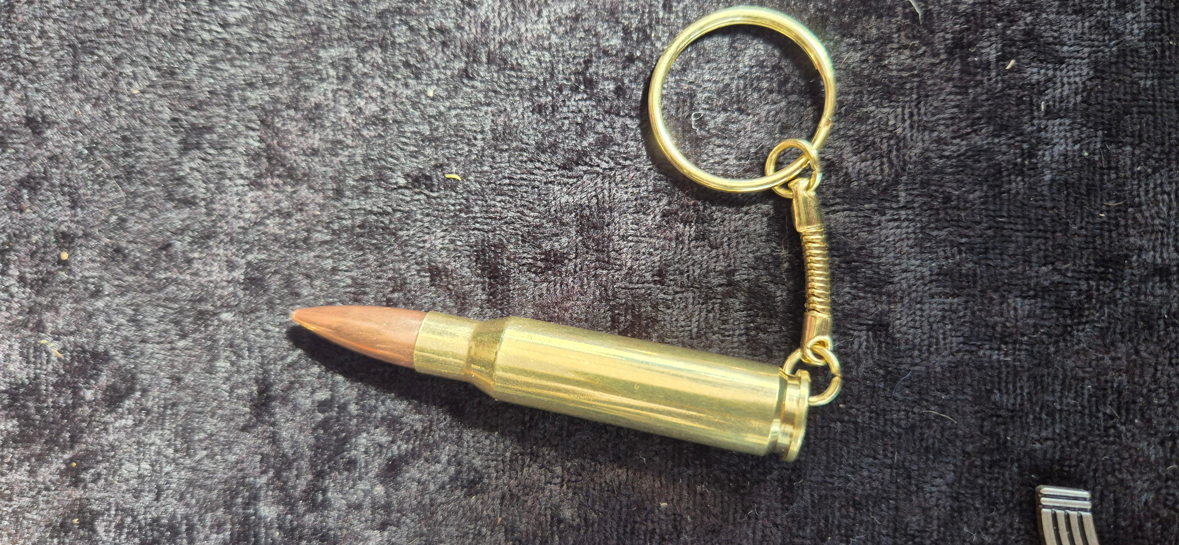 Bullet Engine Key Ring AK 47 Bullet key rings – Go Commando