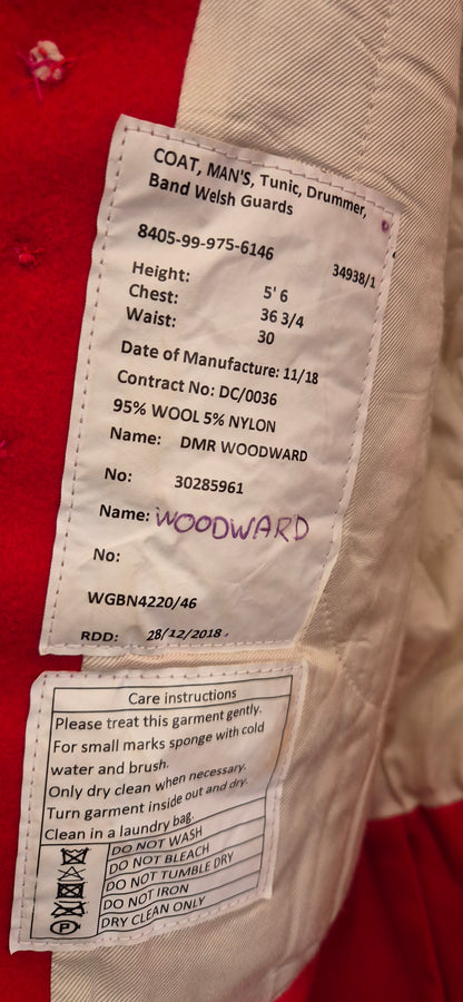 Welsh Guards Drummer Jacket