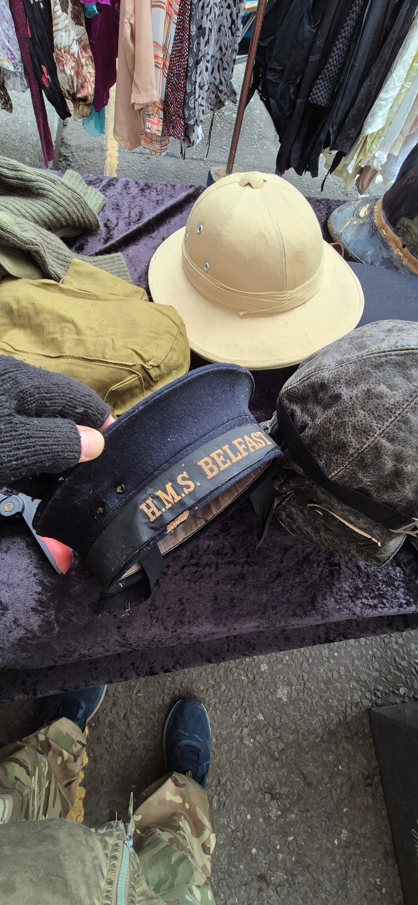 HMS Belfast genuine Ratings hat